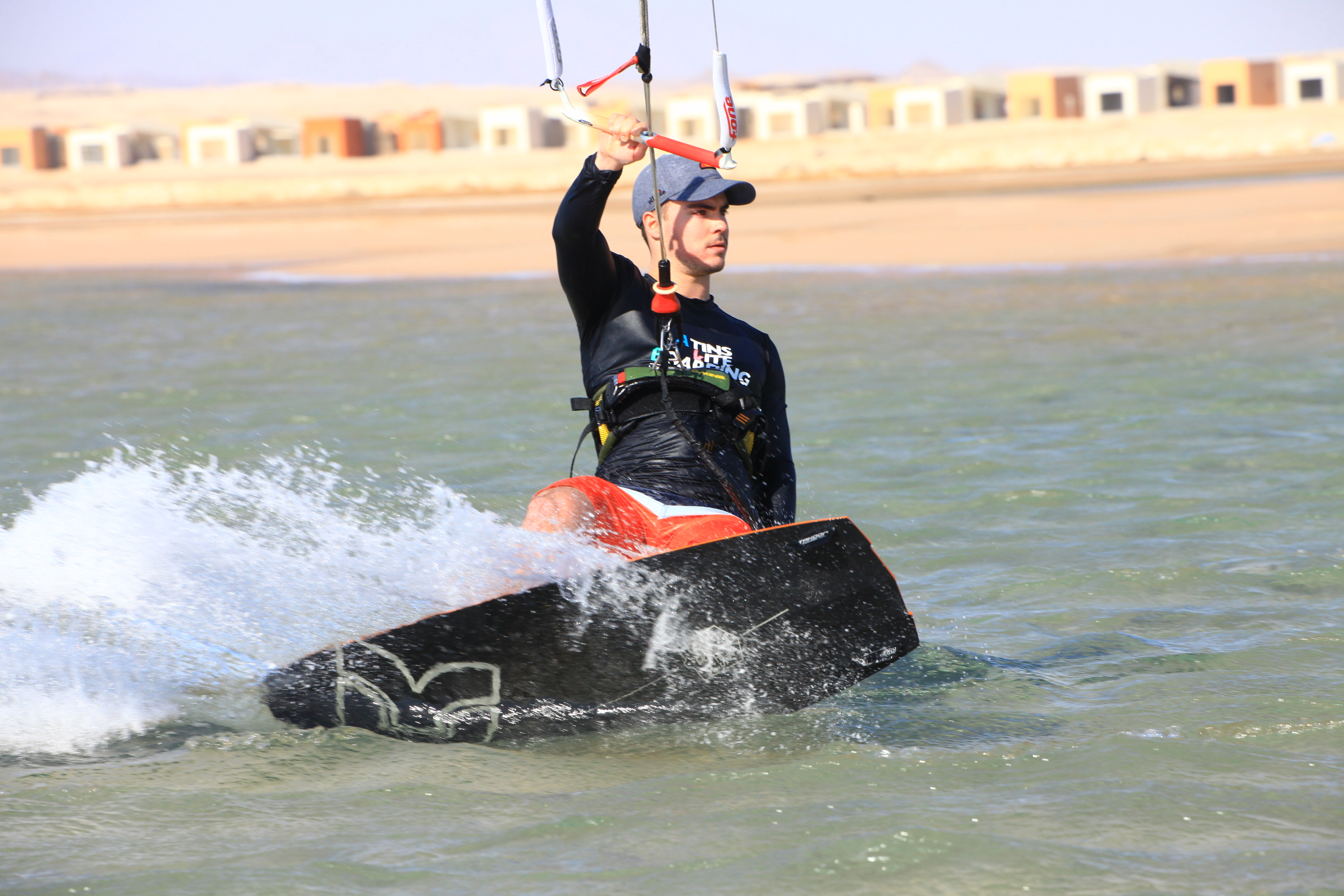 Theo Gandolphe kitesurfing — kite instructor across 4 countries